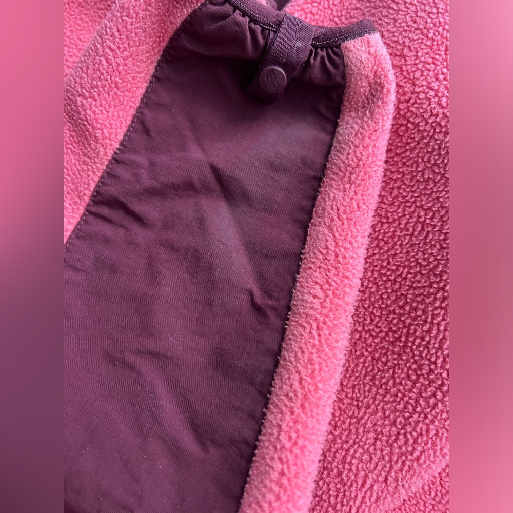 The North Face Women's Size Medium Polartec Denali Fleece Jacket Pink Hoodie - Picture 7 of 7